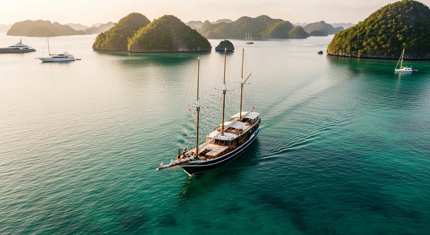 Best Time Yacht Charter Raja Ampat: October-April Dry Season
