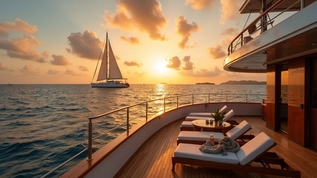 Motor Yacht vs Sailing Yacht in Raja Ampat