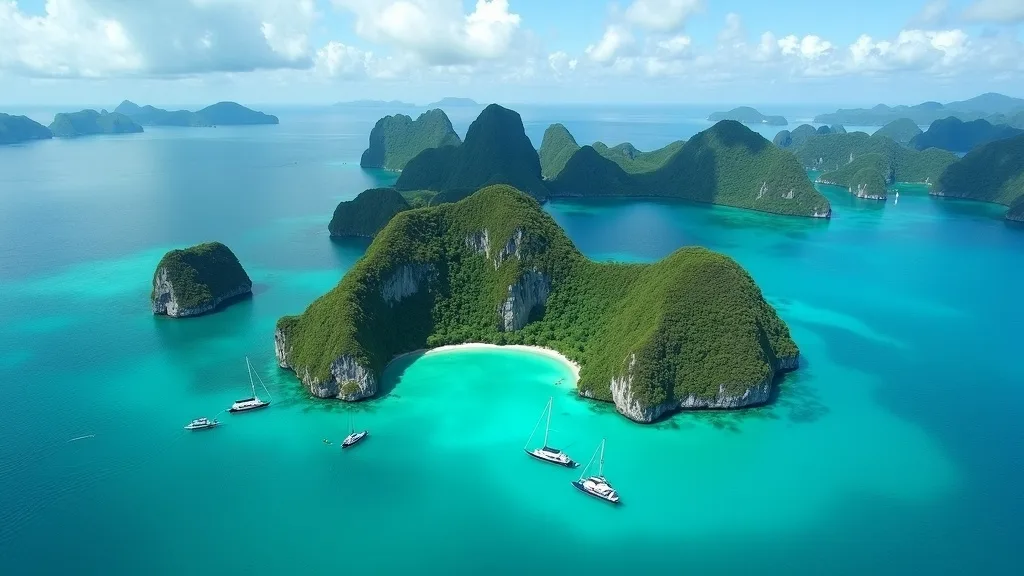 Reaching Wayag by Yacht Charter